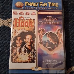 HOOK & THE INDIAN IN THE CUPBOARD Double Feature on DVD